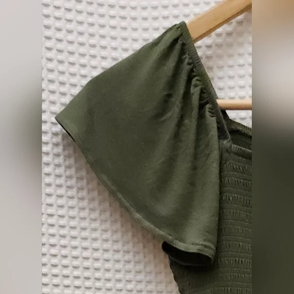 🛍2/$12 or 3/$15 1901 by Nordstrom Olive Jumpsuit, Girls' Size M(8/10) - Picture 8 of 12